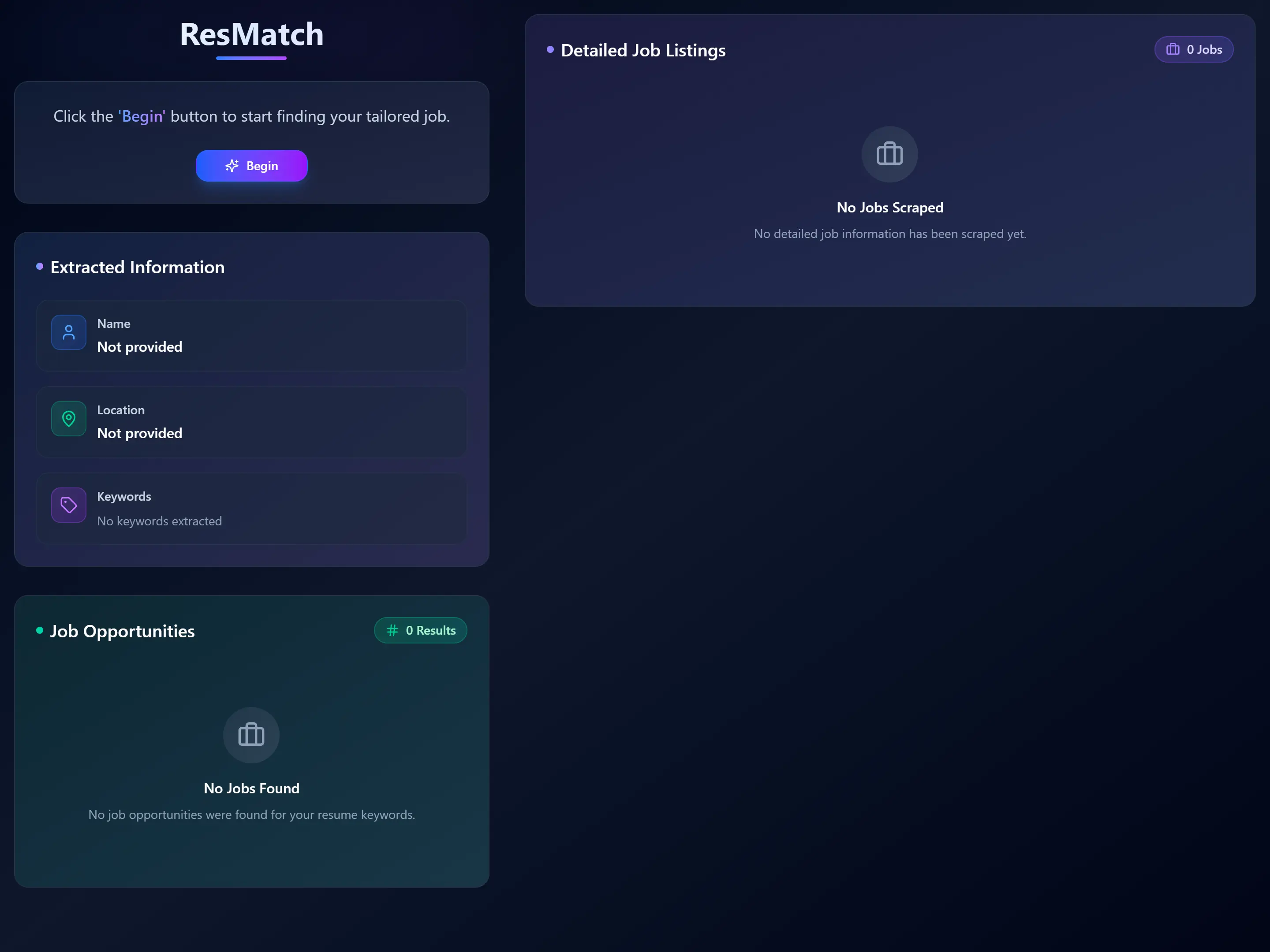Resmatch – AI-Powered Job Finder from Your Resume