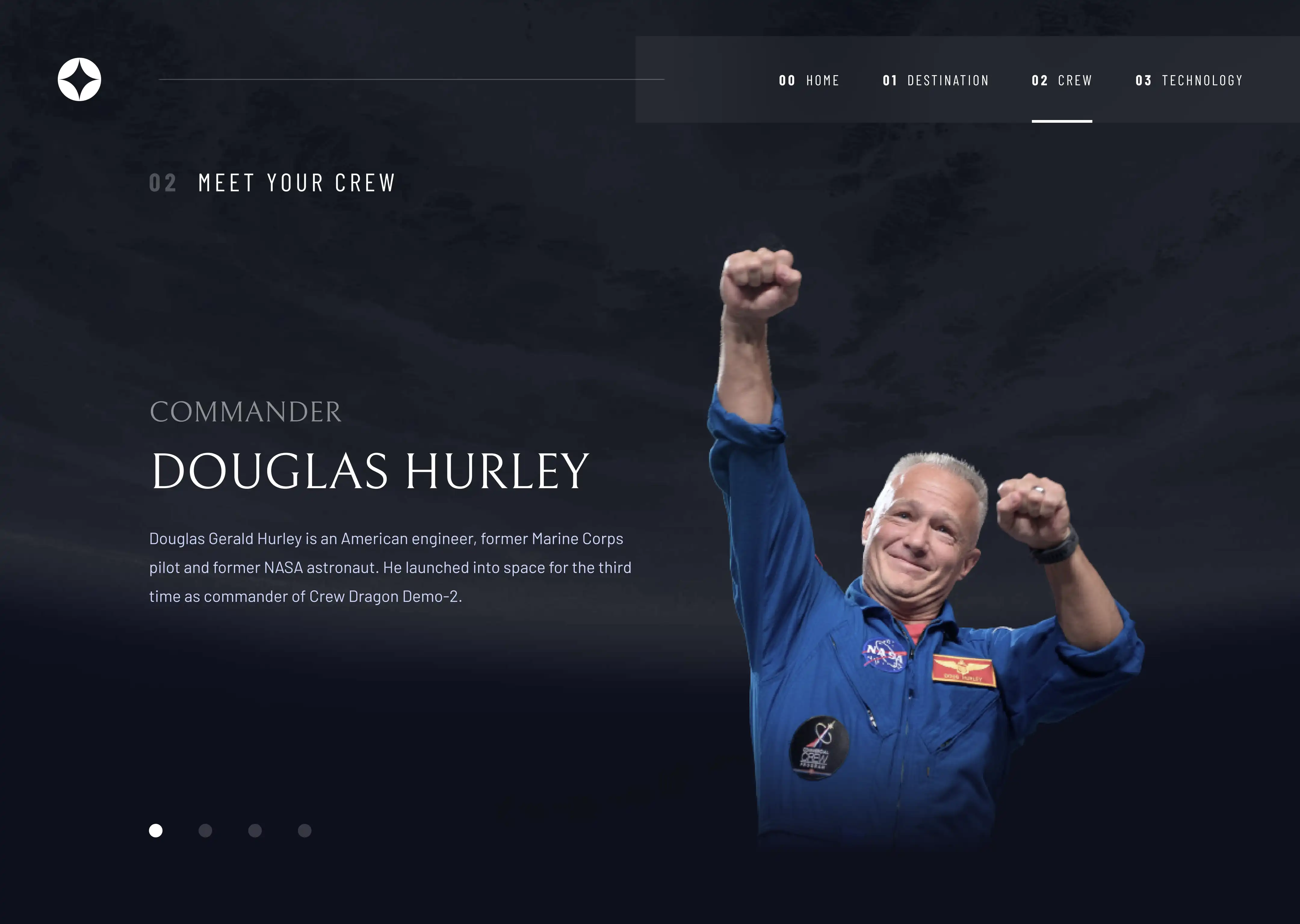 Space Tourism Website