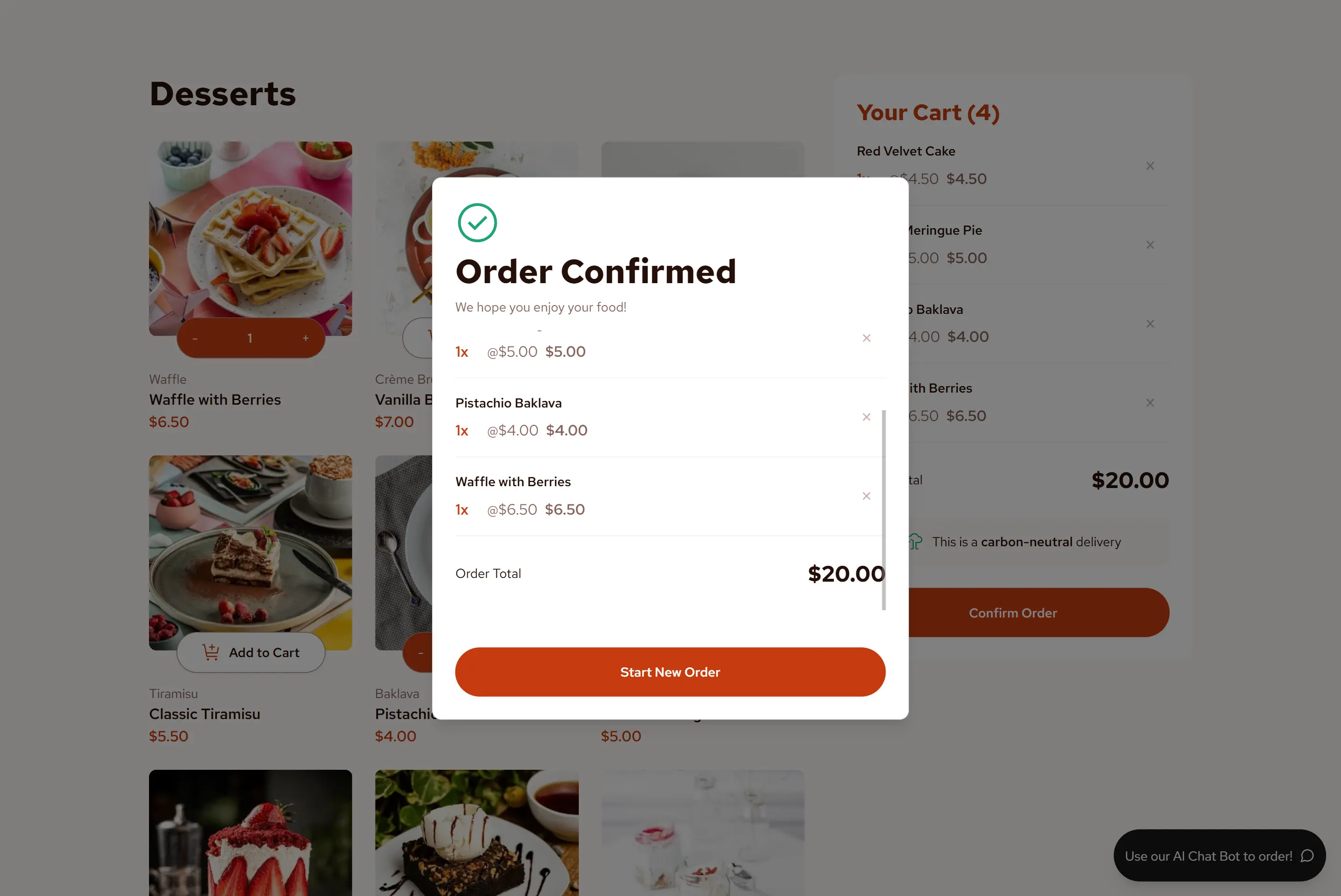 AI Ordering System