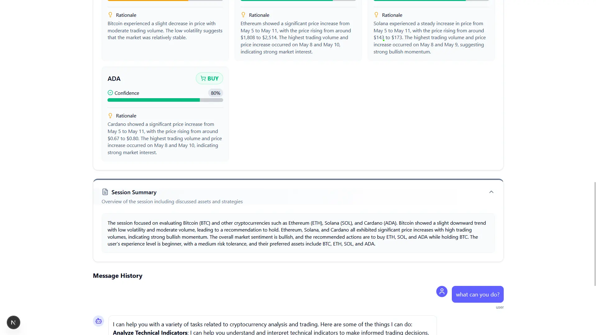 CoinSage AI - Intelligent Cryptocurrency Assistant